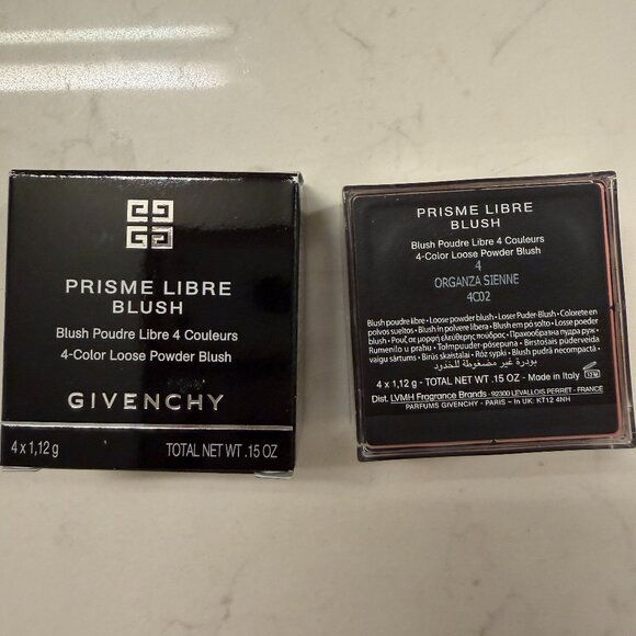 BNIB Givenchy Prisme Libre Loose Powder Blush 12H Radiance Organza Sienne - Picture 2 of 3